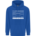 It's Not Hoarding if its Photography Photographer Childrens Kids Hoodie Royal Blue