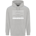 It's Not Hoarding if its Photography Photographer Childrens Kids Hoodie Sports Grey