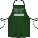It's Not Hoarding if its Photography Photographer Cotton Apron 100% Organic Forest Green