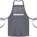 It's Not Hoarding if its Photography Photographer Cotton Apron 100% Organic Steel