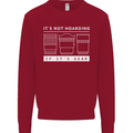 It's Not Hoarding if its Photography Photographer Kids Sweatshirt Jumper Red