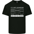 It's Not Hoarding if its Photography Photographer Kids T-Shirt Childrens Black