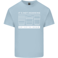 It's Not Hoarding if its Photography Photographer Kids T-Shirt Childrens Light Blue