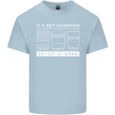 It's Not Hoarding if its Photography Photographer Kids T-Shirt Childrens Light Blue