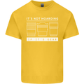 It's Not Hoarding if its Photography Photographer Kids T-Shirt Childrens Yellow