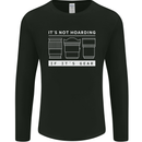 It's Not Hoarding if its Photography Photographer Mens Long Sleeve T-Shirt Black