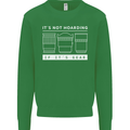 It's Not Hoarding if its Photography Photographer Mens Sweatshirt Jumper Irish Green