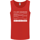 It's Not Hoarding if its Photography Photographer Mens Vest Tank Top Red