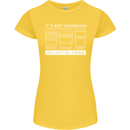 It's Not Hoarding if its Photography Photographer Womens Petite Cut T-Shirt Yellow