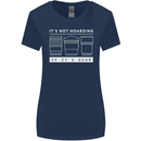 It's Not Hoarding if its Photography Photographer Womens Wider Cut T-Shirt Navy Blue