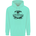 It's Not Me Anti Valentines Singles Day Skull Childrens Kids Hoodie Peppermint