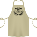 It's Not Me Anti Valentines Singles Day Skull Cotton Apron 100% Organic Khaki