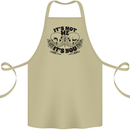 It's Not Me Anti Valentines Singles Day Skull Cotton Apron 100% Organic Khaki