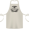 It's Not Me Anti Valentines Singles Day Skull Cotton Apron 100% Organic Natural