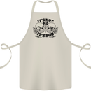 It's Not Me Anti Valentines Singles Day Skull Cotton Apron 100% Organic Natural