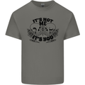 It's Not Me Anti Valentines Singles Day Skull Kids T-Shirt Childrens Charcoal