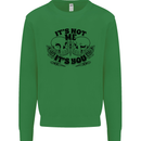 It's Not Me Anti Valentines Singles Day Skull Mens Sweatshirt Jumper Irish Green