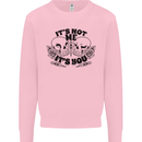 It's Not Me Anti Valentines Singles Day Skull Mens Sweatshirt Jumper Light Pink