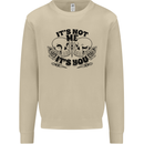It's Not Me Anti Valentines Singles Day Skull Mens Sweatshirt Jumper Sand