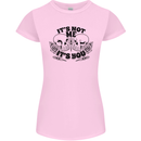 It's Not Me Anti Valentines Singles Day Skull Womens Petite Cut T-Shirt Light Pink