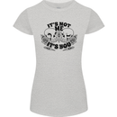 It's Not Me Anti Valentines Singles Day Skull Womens Petite Cut T-Shirt Sports Grey