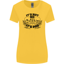 It's Not Me Anti Valentines Singles Day Skull Womens Wider Cut T-Shirt Yellow