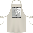 It's Not a Good Leg Day Funny Gym Bodybuilding Cotton Apron 100% Organic Natural