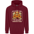 It's an Accountant Thing You Wouldn't Understand Childrens Kids Hoodie Maroon