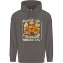 It's an Accountant Thing You Wouldn't Understand Mens 80% Cotton Hoodie Charcoal