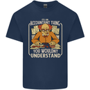It's an Accountant Thing You Wouldn't Understand Mens Cotton T-Shirt Tee Top Navy Blue