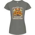 It's an Accountant Thing You Wouldn't Understand Womens Petite Cut T-Shirt Charcoal