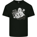 It's the Season Halloween Ghost & Pumpkin Kids T-Shirt Childrens Black