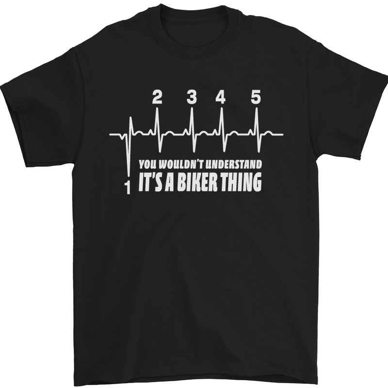 a black t - shirt with the words, you wouldn't understand it '