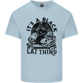 Its a Black Cat Thing Halloween Mens Cotton T-Shirt Tee Top Light Blue