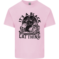 Its a Black Cat Thing Halloween Mens Cotton T-Shirt Tee Top Light Pink