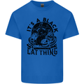 Its a Black Cat Thing Halloween Mens Cotton T-Shirt Tee Top Royal Blue