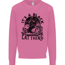 Its a Black Cat Thing Halloween Mens Sweatshirt Jumper Azalea