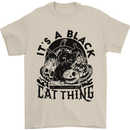Its a Black Cat Thing Halloween Mens T-Shirt 100% Cotton Sand