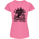 Its a Black Cat Thing Halloween Womens Petite Cut T-Shirt Azalea