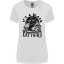 Its a Black Cat Thing Halloween Womens Wider Cut T-Shirt White