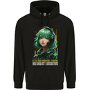 Its an Anime Thing You Wouldn't Understand Girl Mens 80% Cotton Hoodie Black