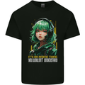 Its an Anime Thing You Wouldn't Understand Girl Mens Cotton T-Shirt Tee Top Black