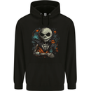 Jack Skeleton Halloween Evil Demon Mens 80% Cotton Hoodie Black
