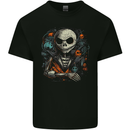 Jack Skeleton Halloween Evil Demon Mens Cotton T-Shirt Tee Top Black