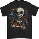 Jack Skeleton Halloween Evil Demon Mens T-Shirt 100% Cotton BLACK