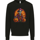 Jack Skeleton Halloween Skull Mens Sweatshirt Jumper Black