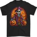 Jack Skeleton Halloween Skull Mens T-Shirt 100% Cotton BLACK