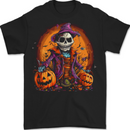 Jack Skeleton Halloween Skull Mens T-Shirt 100% Cotton BLACK