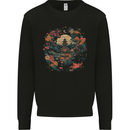 Japanese Fantasy Garden Japan Mens Sweatshirt Jumper Black