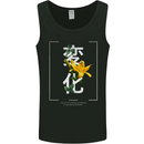 Japanese Flowers Quote Japan Change Mens Vest Tank Top Black